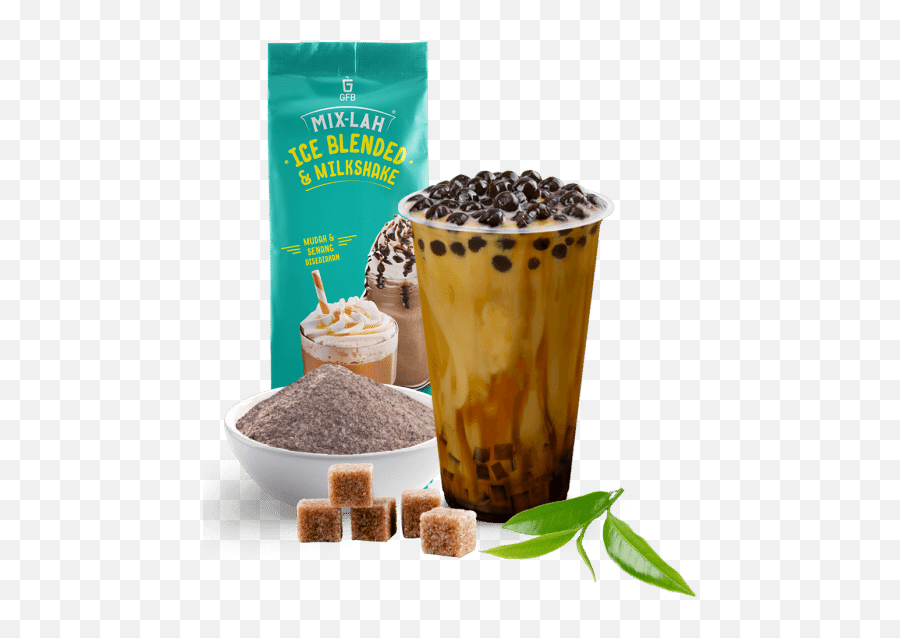 Brown Sugar Milk Tea Ice Blended And Milkshake Gfb Food Png Icon