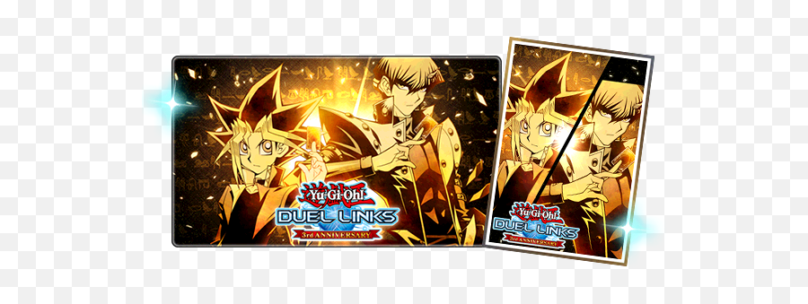 Yu - Yugioh Duel Links 3rd Anniversary Png,Yugioh Duel Links Icon Change