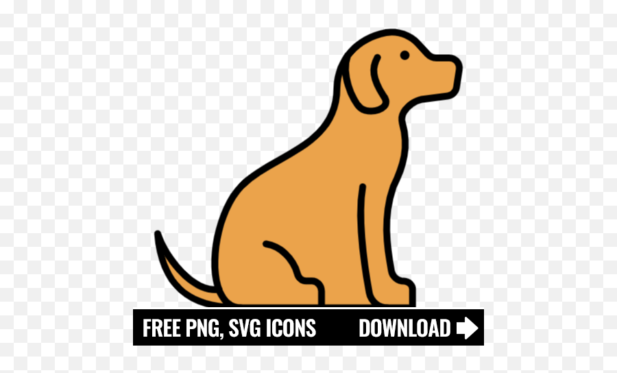 Free Dog Icon Symbol - Smiley Sad Black And White Png,Dog Icon Transparent