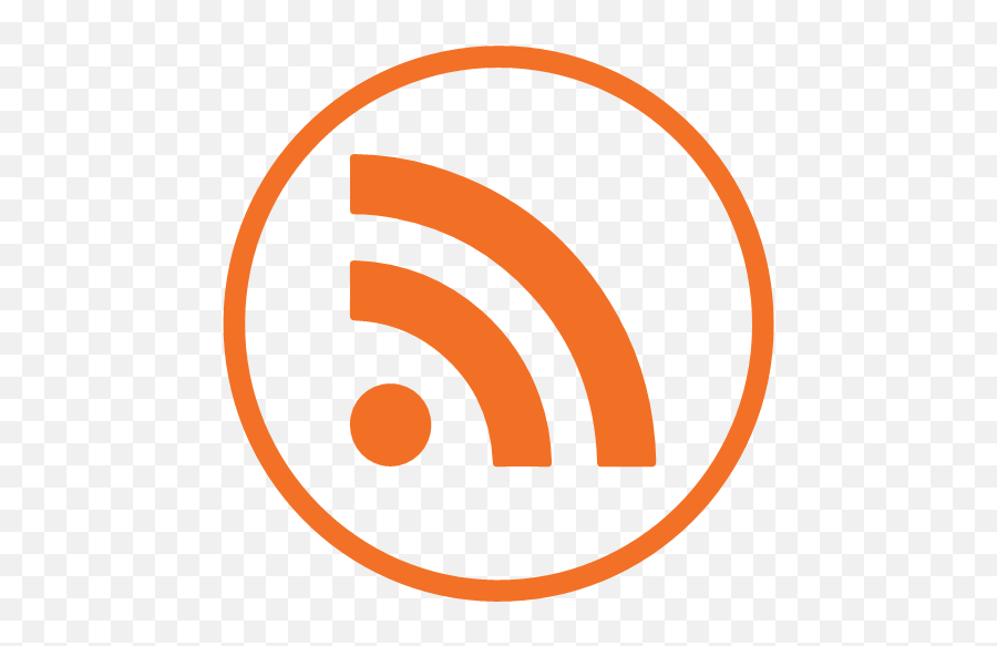 Feed News Rss Subscribe Icon - Social Icons Circular Color Png,Subcribe Icon