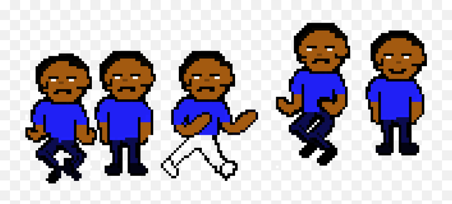 Black Guy Not Finished 20 Pixel Art Maker - Black Guy Pixel Art Png,Black Guy Png