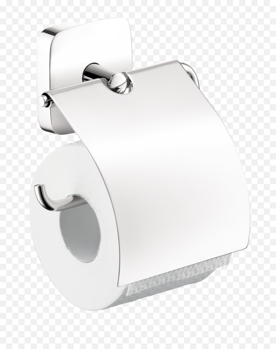 Hansgrohe Accessories Puravida Toilet Paper Holder With - Hansgrohe 41508000 Png,Paper Towel Icon White Png