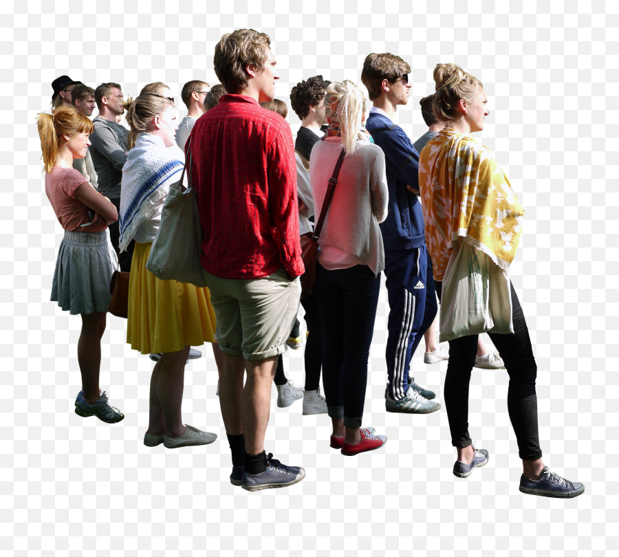 Walking Transparent Png Clipart - Crowd Of People Png,Crowd Of People Png