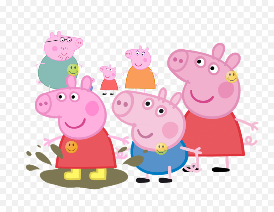 Free Peppa Pig Wallpaper - Peppa Pig Family Png,Peppa Pig Png