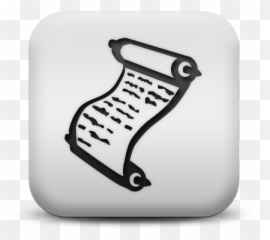 Scroll Symbol Icon Png Transparent Background Free Download - Poem Clipart
