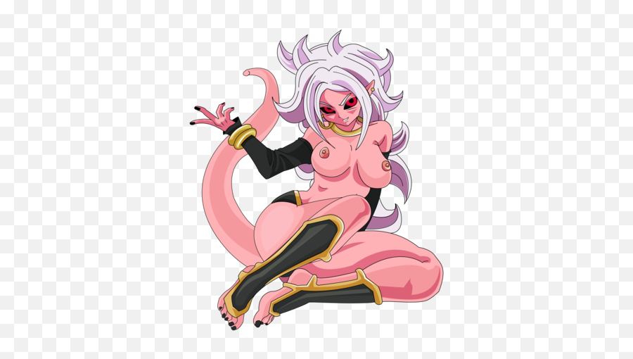 Android 21 Majin Pinup Enamel Pin - Cartoon Png,Android 21 Png