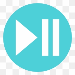 Play Or Pause Button Emoji Clipart Free Download - Pause Icon Red png