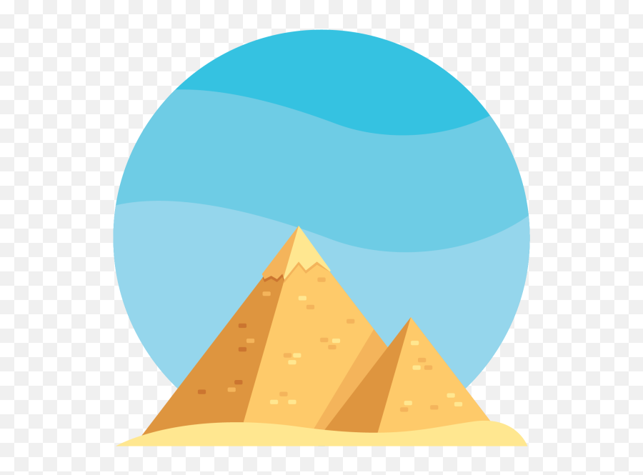 Ancient Egyptian Architecture Facts For Kids Savvy Leo - Pyramid Png,Egypt Icon