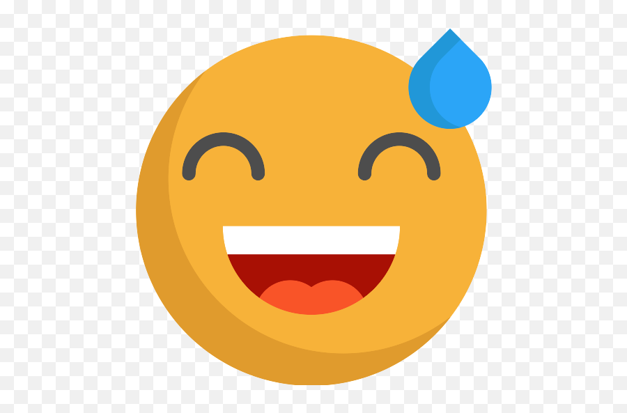 Happy Emoji Png Icon - National Science Centre,Laughing Face Emoji Png