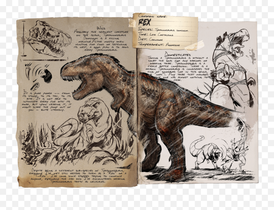 Survival Evolved Wiki - Ark Survival Evolved Rex Png,Tyrannosaurus Rex Png