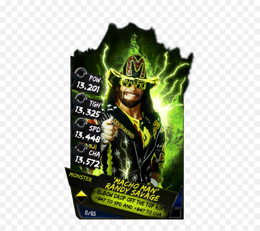 Macho Man Randy Savage - Wwe Supercard Season 1 Debut Wwe Supercard Andre The Giant Png,Macho Man Png