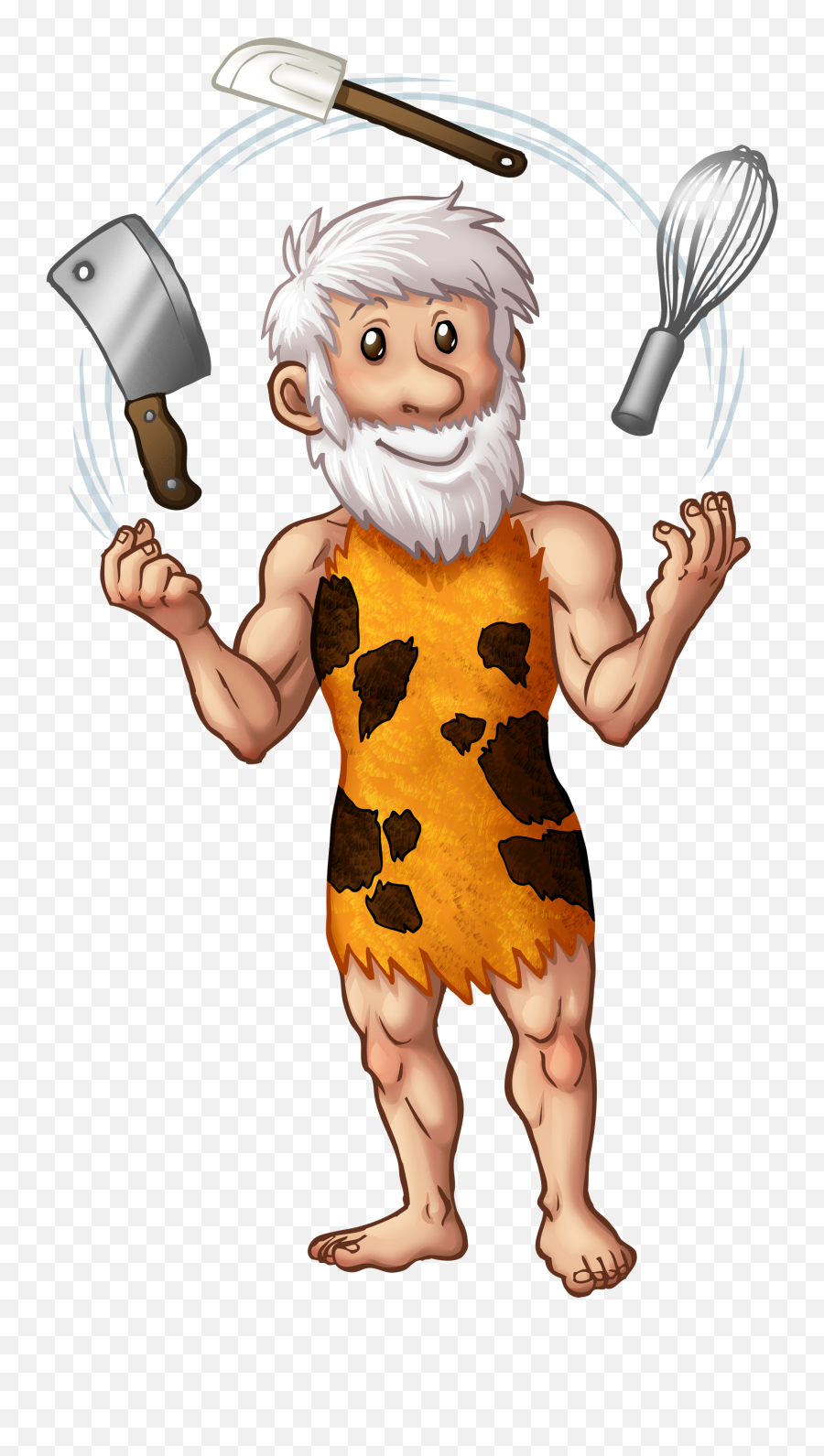 Download Caveman Clipart Primal - Transparent Caveman Hunting Png,Caveman Png