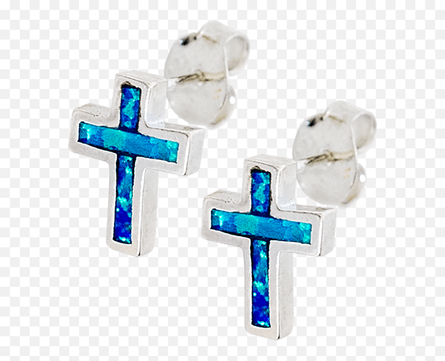 Simple And Beautiful Christian Cross - Earrings Png,Glowing Cross Png