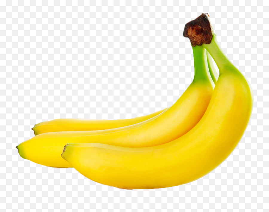 Download Hd Banana Png Free Image - Fruits With White Fruits With White Background,Banana Transparent Png