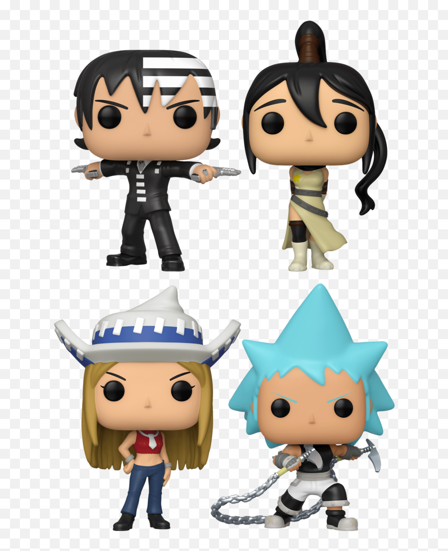 Pre - Order Soul Eater Pop Vinyl Bundle Soul Eater Funko Pop Png,Soul Eater Transparent