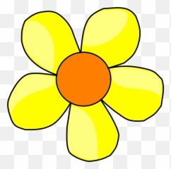 Daisy Flower Petals - Free vector graphic on Pixabay Yellow Cartoon Png