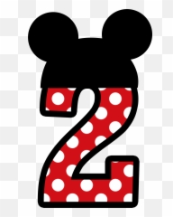 Mickey Minnie - Minus Fiesta mickey mouse Numero 2 Png