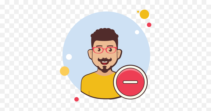 Banned Male Icon - Cartoon Png,Banned Png