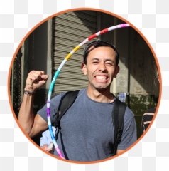 Carlos Found A Hula Hoop - Helping Overcome Obstacles Peru Cast A Fishing Line Png,Hula Hoop Png