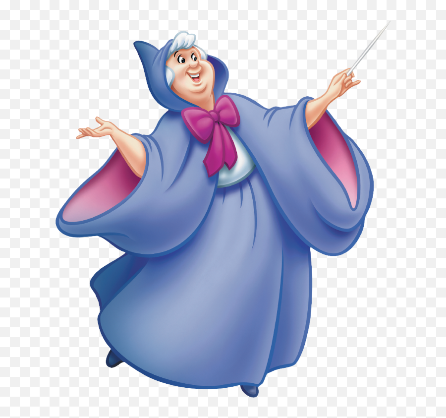 Disney Fairy Godmother Png Image With - Cinderella Fairy Godmother,Fairy Godmother Png