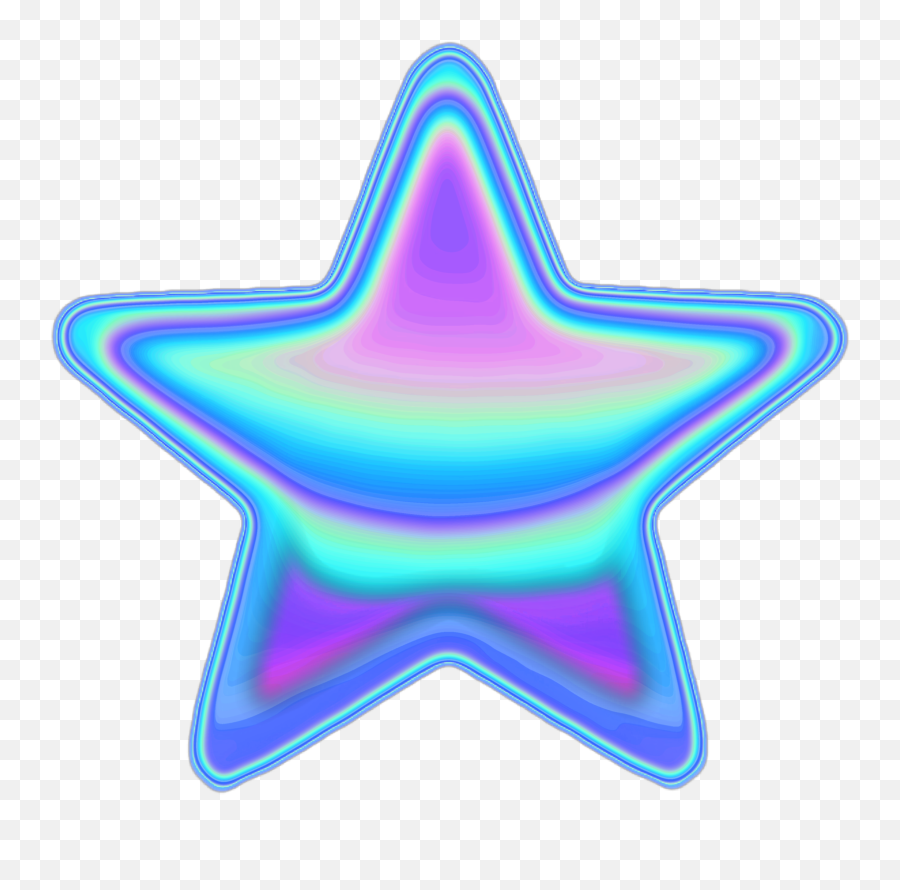 Emoji - Holographic Star Png,Star Emoji Png