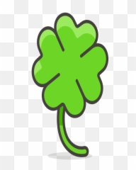Clovers Png - Four Leaf Clover Emoji Trevo 4 Folhas Transparent