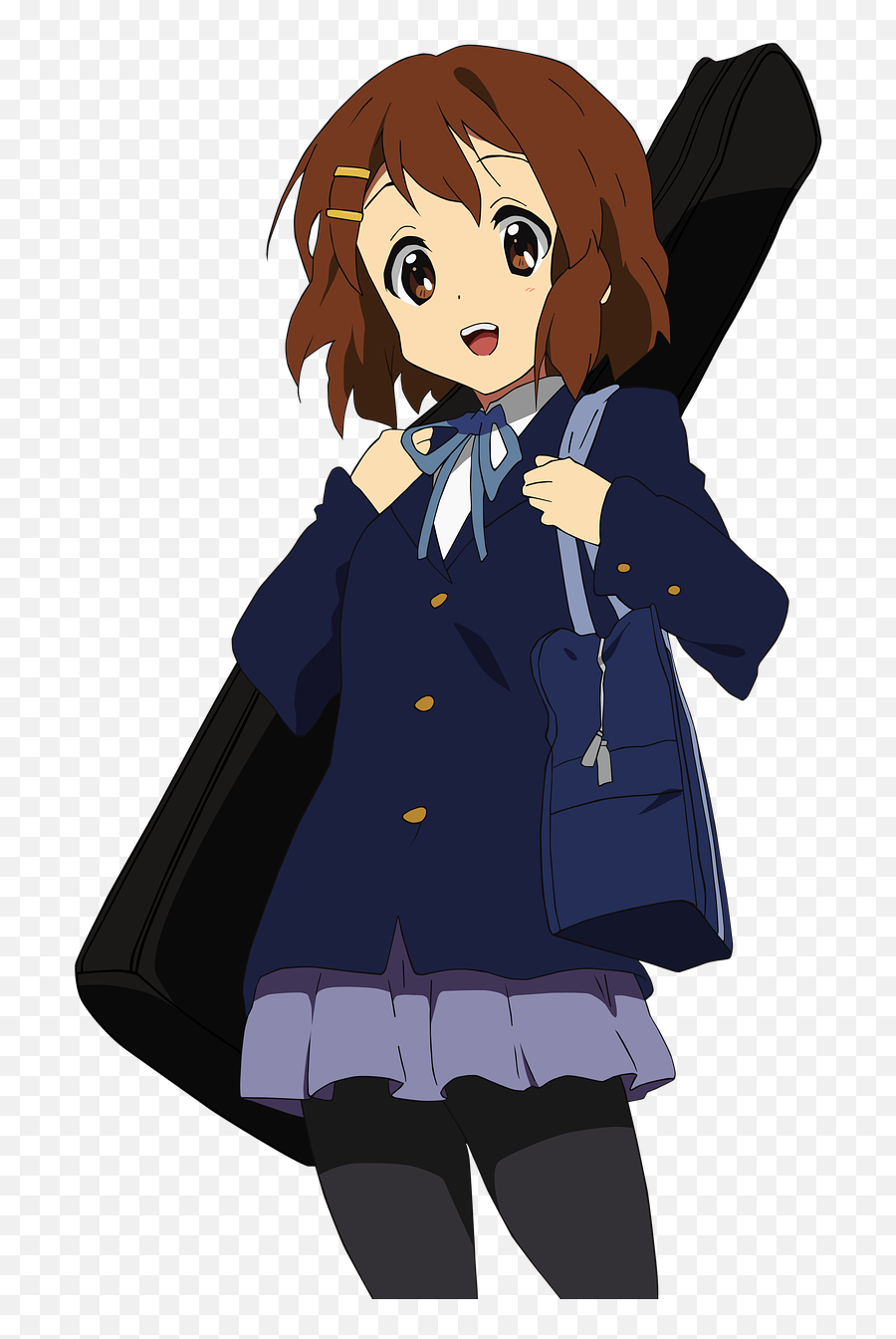 Anime Girl - K On Yui Png,Cute Anime Girl Transparent