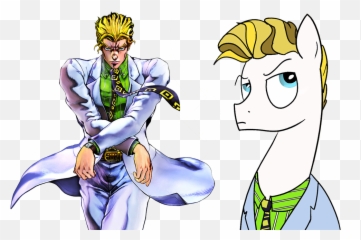 Fartha Comparison - David Bowie Kira Yoshikage Comparison Png,Jojo Face Png