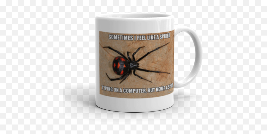 Sometimes I Feel Like A Spider Typing - Viuda Negra En Yucatan Png,Black Widow Spider Png
