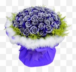 Download Mq Blue Bouquet Rose Roses Flowers - png