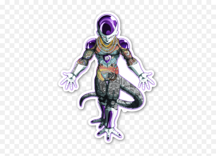 Gangsta Frieza - Stickerapp Dragon Ball Fighterz Frieza Png,Gangsta Png