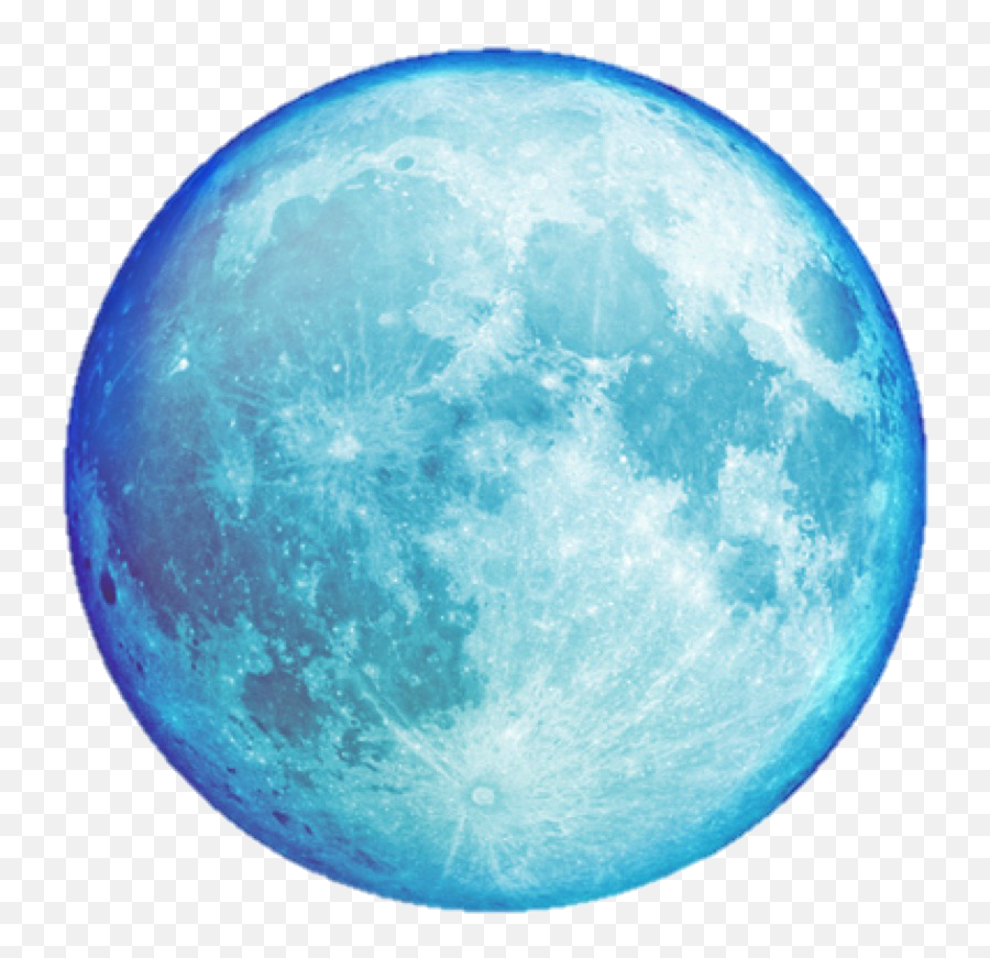 Download Blue Moon Png Black And - Transparent Blue Moon Png,Blue Moon Png