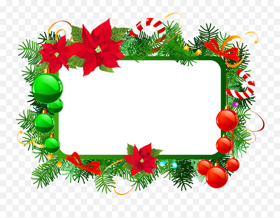 Missis - Free Christmas Frame Png Clipart Full Christmas Frame Clip Art,Merry Christmas Frame Png