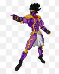 Pixilart - Star Platinum Pixel Art Png,Star Platinum Png