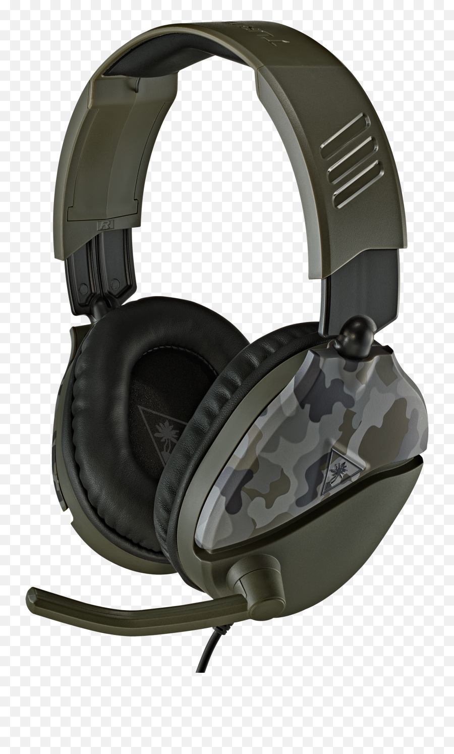 Recon 70 Green Camo Multiplatform Gaming Headset U2013 Turtle - Turtle Beach Recon 70 Camo Png,Camo Png