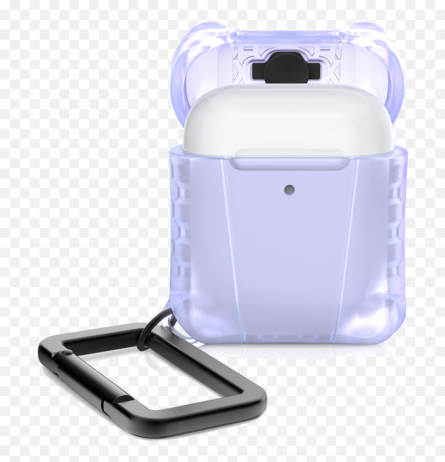 Itskins - Spectrum Frost Case For Apple Airpods Light Purple Itskins Spectrum Frost Series Airpods Pro Png,Air Pod Png