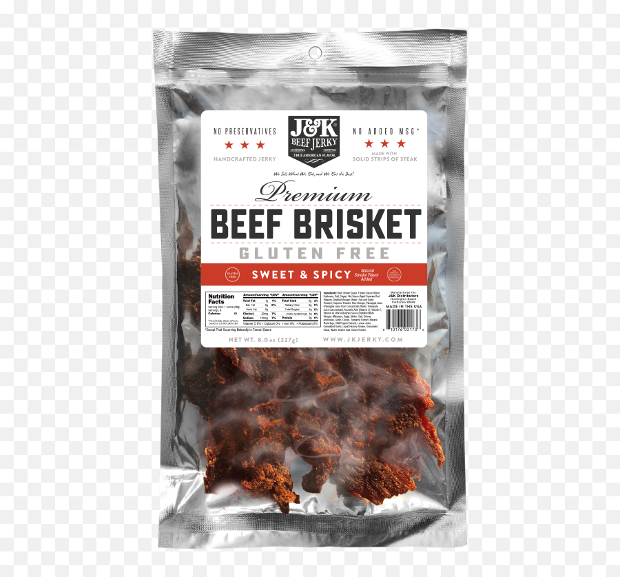 Brisket Jerky - Sweet U0026 Spicy Flavor Ghost Pepper Beef Jerky Png,Brisket Png