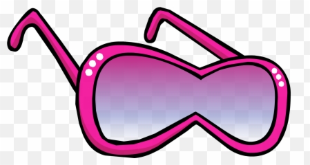 Goggles Clipart Pink - Diva Glasses png