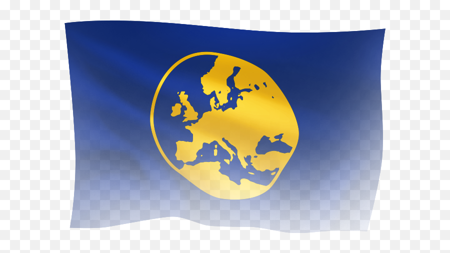Changing The Flag Of European Tree - Map Of Europe Black Background Png,World Of Warships Logo Transparent