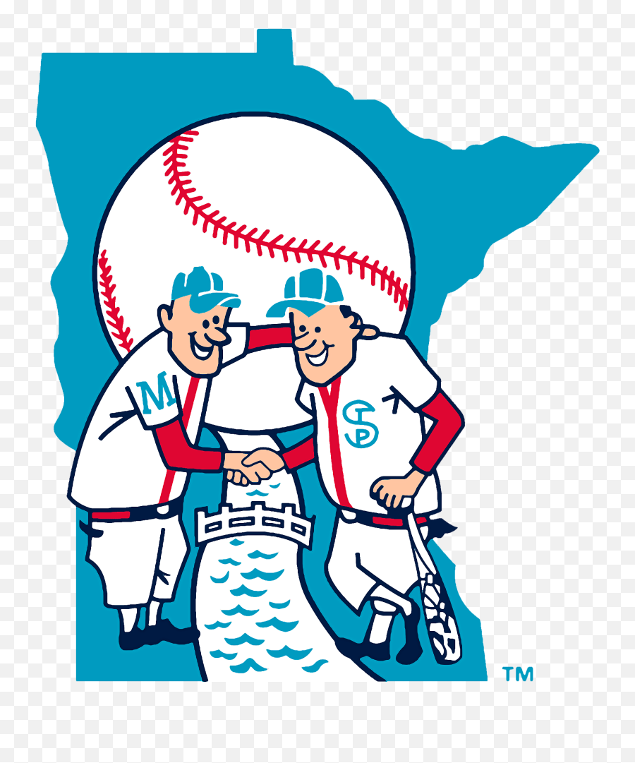 Minnesota Twins Logo - Minnesota Twins Minnie And Paul Logo Png,Minnesota Twins Logo Png