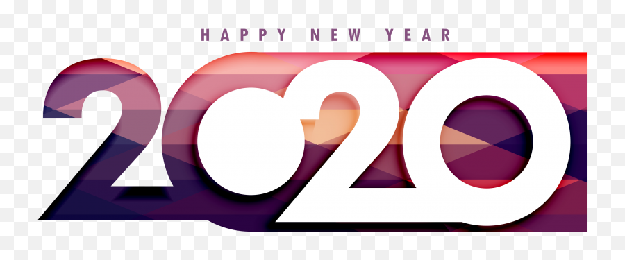 2020 Happy New Year Stylish Png Image - Happy New Year 2020 Image Png,Happy New Year 2020 Png