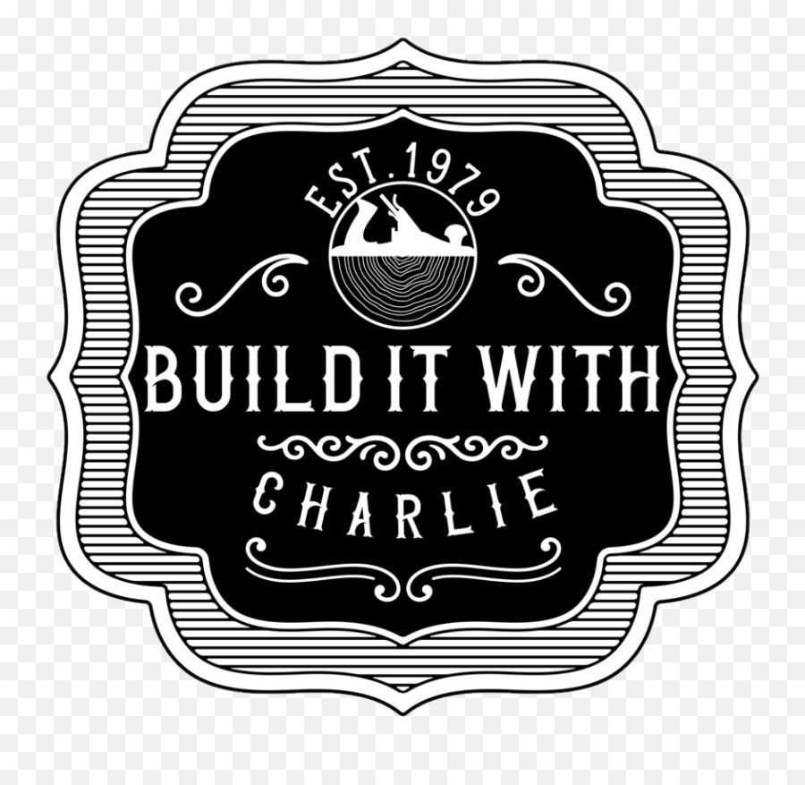 Build It With Charlie Construction And Handyman Services Png Logo Black White
