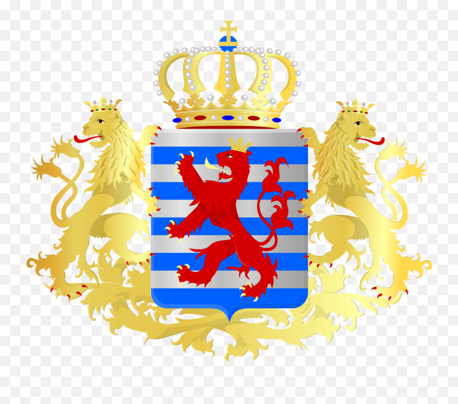 Luxembourg Coat Of Arms Transparent Cartoon - Jingfm Luxembourg Crest Png,Coat Of Arms Template Png