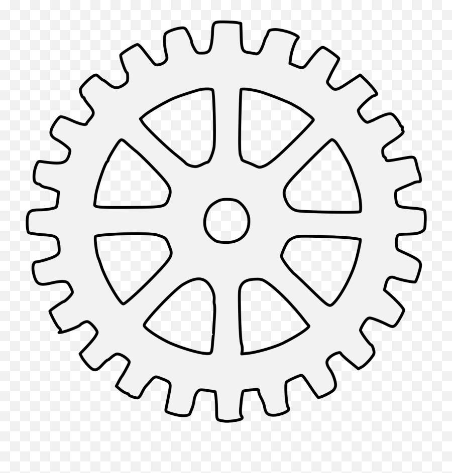 Cog - Wheel Traceable Heraldic Art Samesystem Logo Png,Cog Png