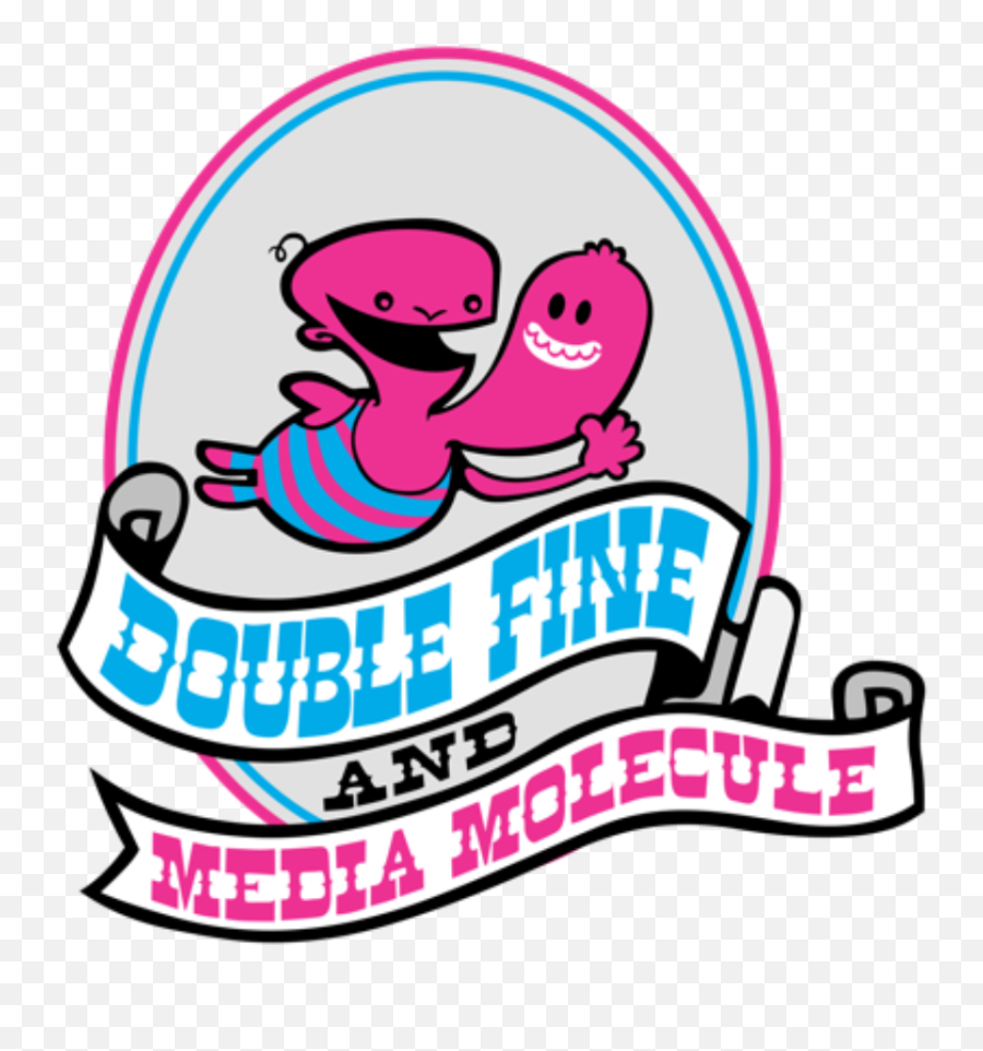 Download Hd Double Bubble Molecule Meetup - Double Fine Double Fine Png,Meetup Logo Png