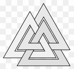 Valknut - Dot Png,Valknut Png