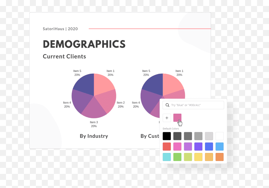 Free Pie Chart Maker - Create Online Pie Charts In Canva Vertical Png,Donut Chart Icon Png