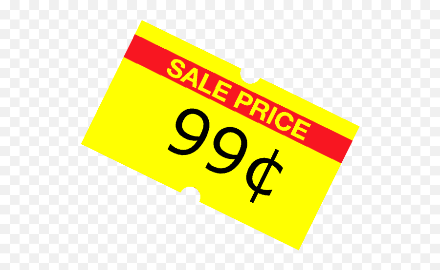 Michigan Price Scanner Law Starts - 99 Cents Price Tag Png,Price Sticker Png