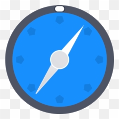 Compass Direct Directions Maps Navigate Safari Icon - Round png
