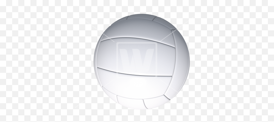 White Volleyball Png